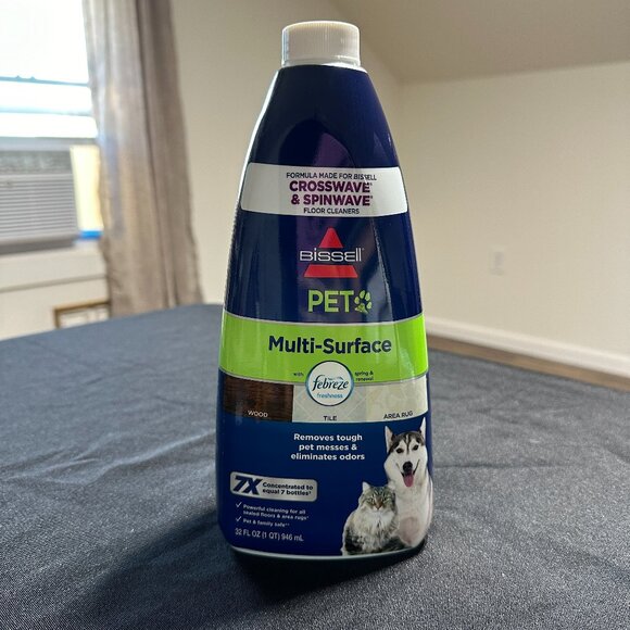BISSELL Febreze Pet Multi-Surface Floor Cleaner Formula for Crosswave & Spinwave - Picture 1 of 2